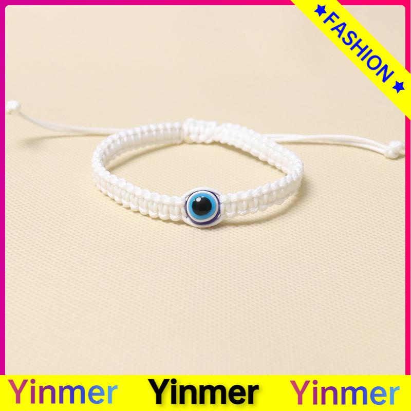 COD✨ Gelang Tali Simple Evil Eye Biru Gelang Merah Keberuntungan-Yinmer