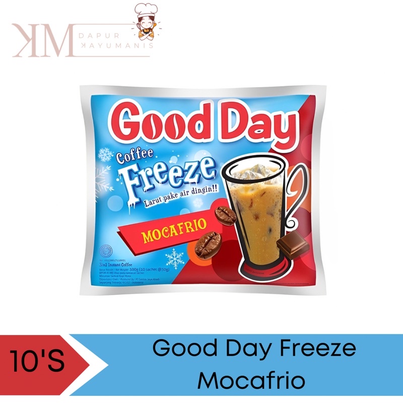 

Good Day Freeze Mocafrio 1 Renceng | 10 Sachet (30gr)