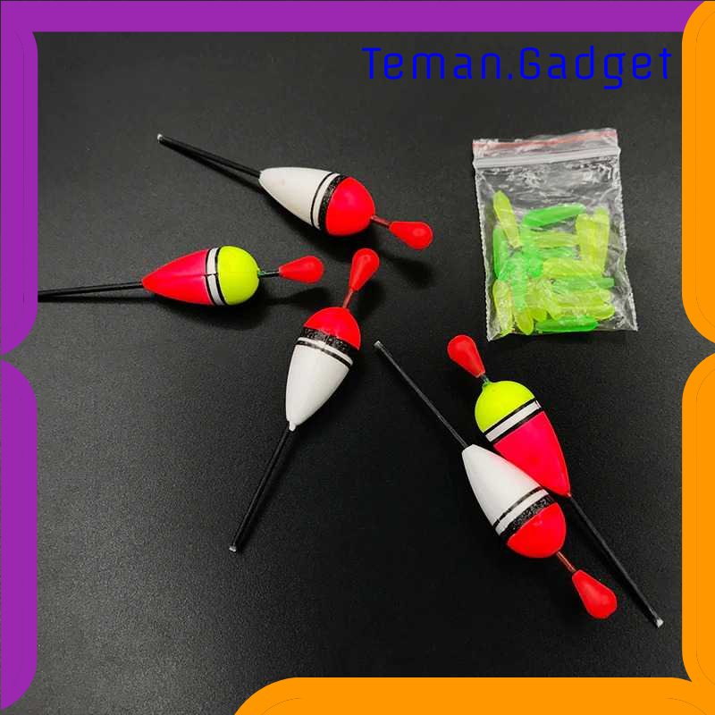 TG-PCN DEDOMON Kumbul Umpan Pancing Vertical Fishing Floats Lure Bait 15 PCS - P0016