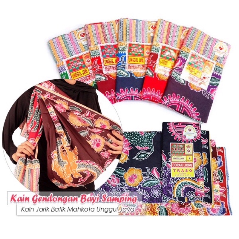Selendang Batik Unggul Jaya H STS BJ Liong Selendang Gendong Bayi Selendang Cukin