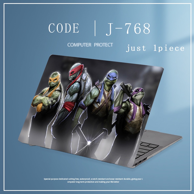 1pc Universal Custom Pola COD Cover Laptop Kartun Stiker Skins FFOR ASUS VIVOBOOK 15S ADLOBOOK E510M FX506 FX706 M5100U ROG Fl8850 Lukisan Notebook Film