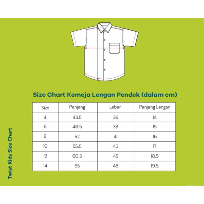 Kemeja Anak Twist