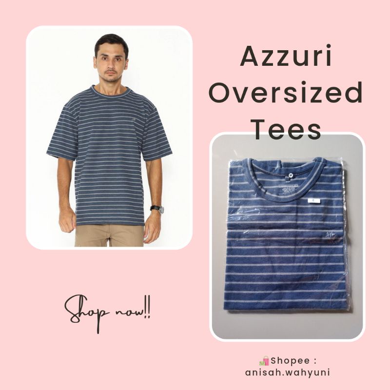 Azzuri Oversized Tees Size M By. HL men HeavenlightsMen