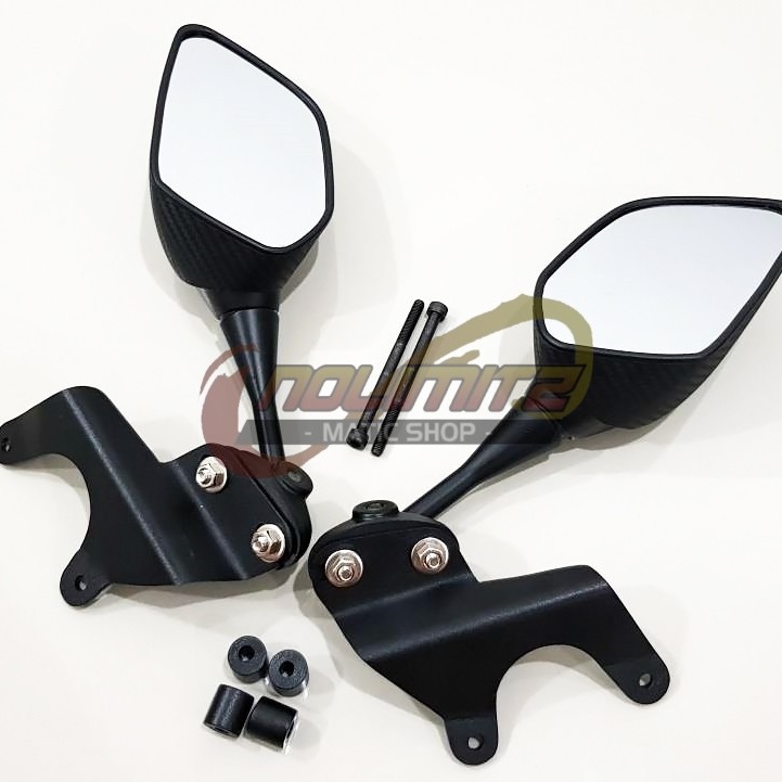 Spion Fairing Carbon Breket Windshield Model Serpo Yamaha XMAX 250