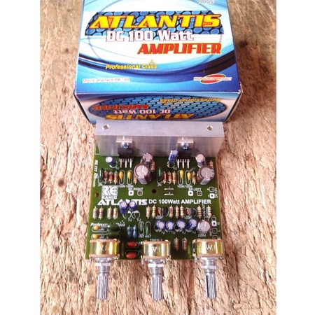Kit aktif speaker tda2003 stereo 12vdc