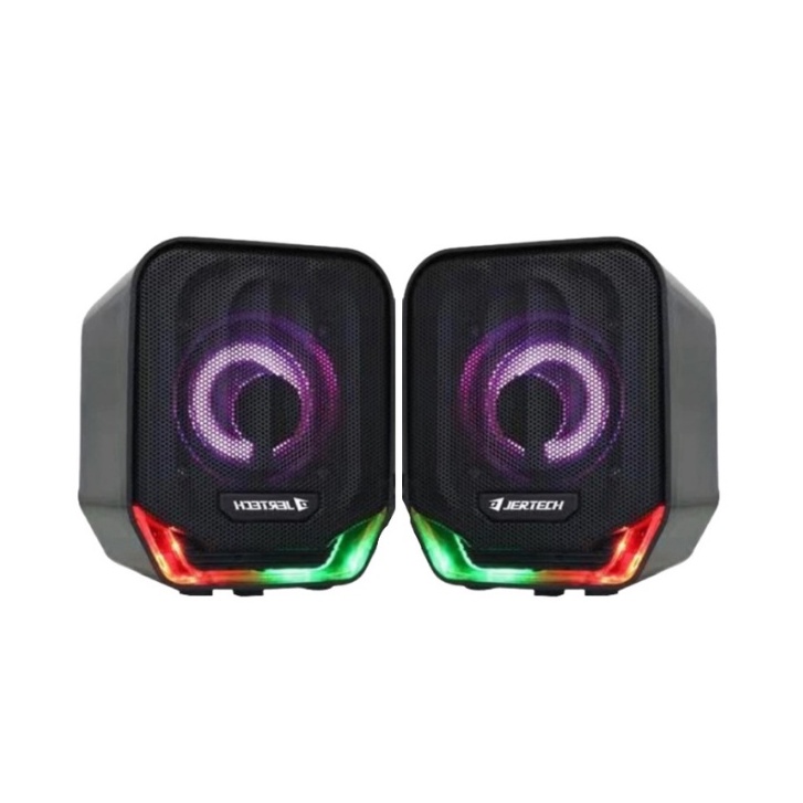 Speaker Gaming Jertech S4 Rival Audio Wired Speaker LED Speaker