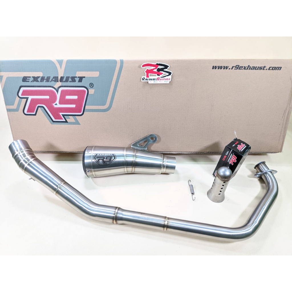 Knalpot Kenalpot Muffler Exhaust Motor R9 R 9 GPx GP Series Stainless All New R15 R 15 V3 V 3 VVA