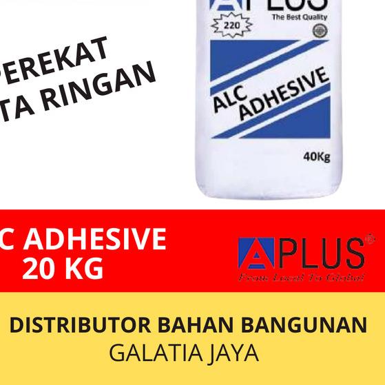 Mortar Perekat Bata Ringan - APLUS 220 ALC ADHESIVE 40 KG