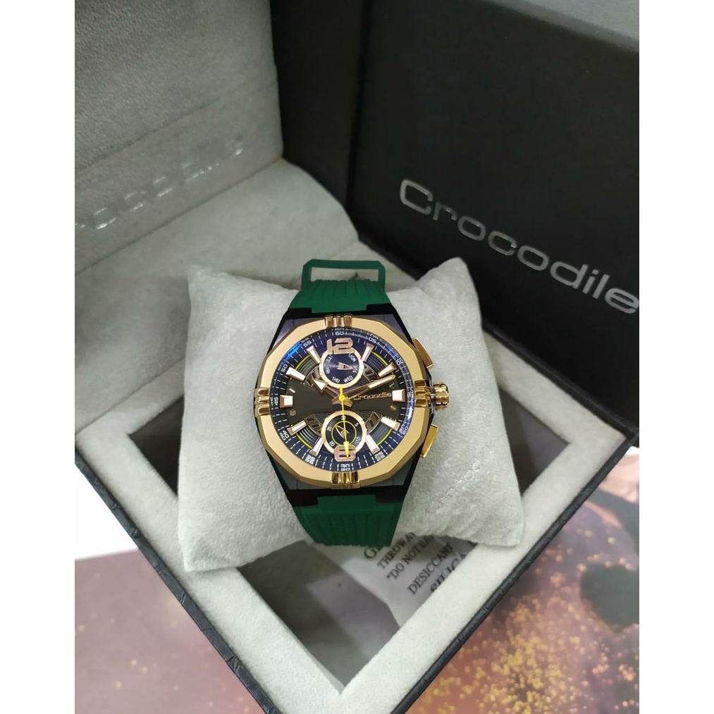 Jam Tangan Pria Crocodile CM-043D34 Original