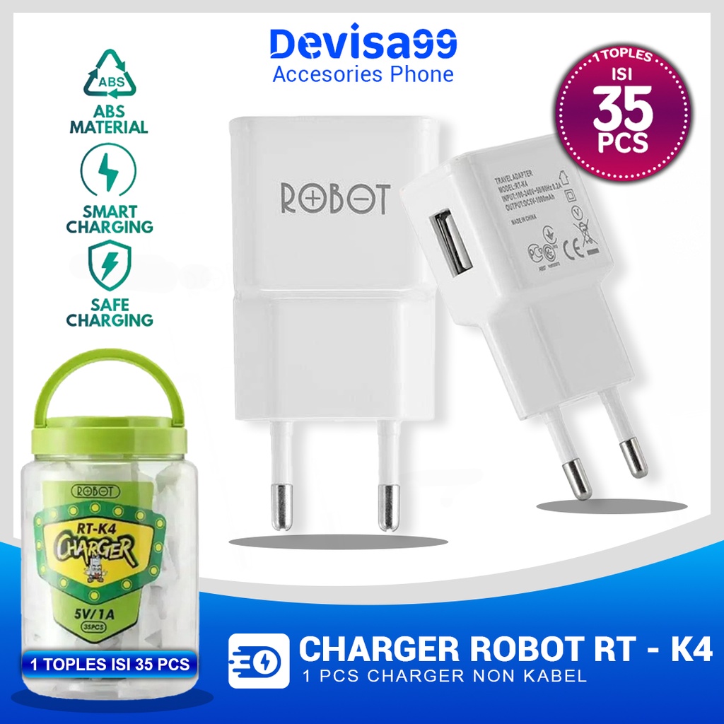 Charger Robot RT-K4 Original 5V 1A