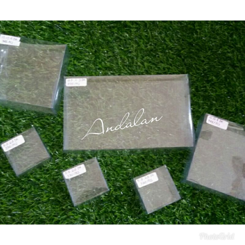 

MIN ORDER 50PCS Kotak mika dus kue 21*16*4cm