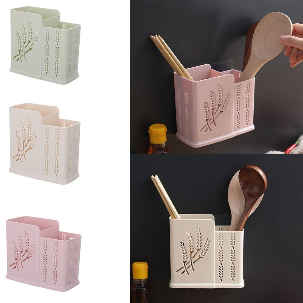 R-FLOWER Tempat Sumpit Wadah Kreatif Berkualitas Tinggi Penyimpanan Gadget Dapur Organizer Tempat Sendok Garpu Sumpit