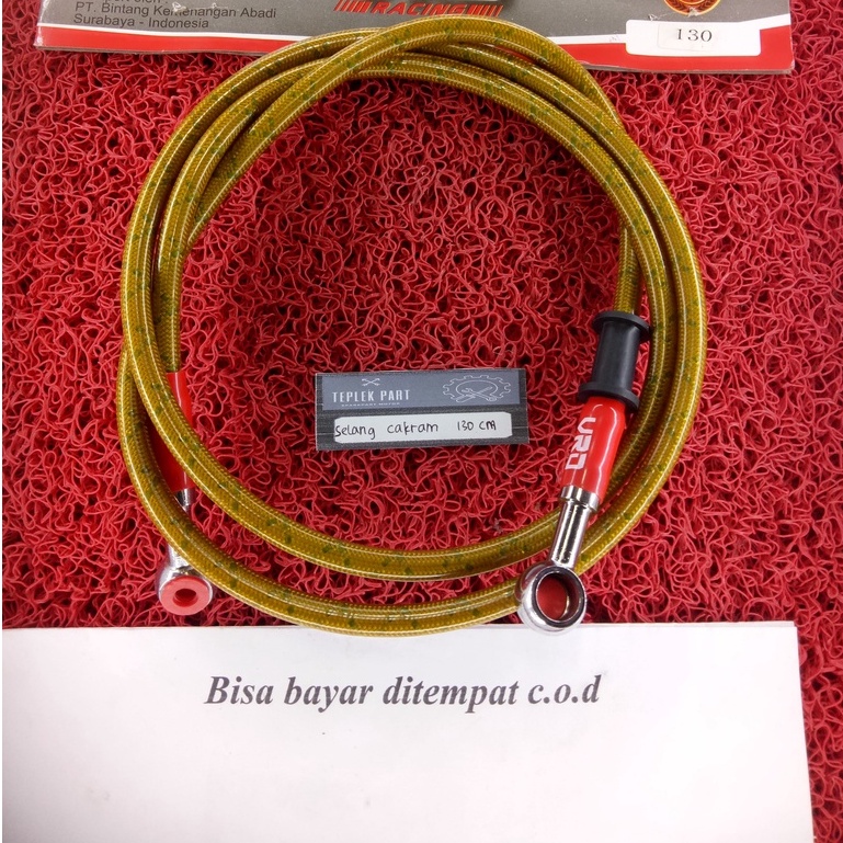 Selang Rem Klx Dtracker Crf Depan/Selang Rem Depan 130cm/Selang Rem Racing/Selang Rem Warna/Slang Re
