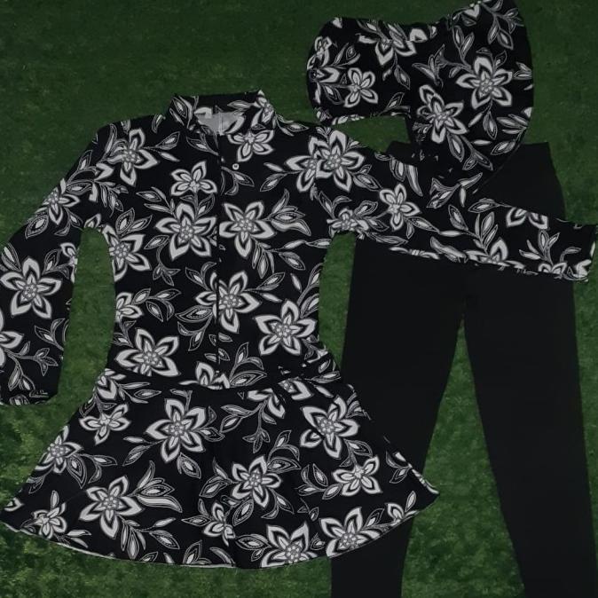 BAJU RENANG MUSLIM DEWASA/SETELAN RENANG MUSLIM