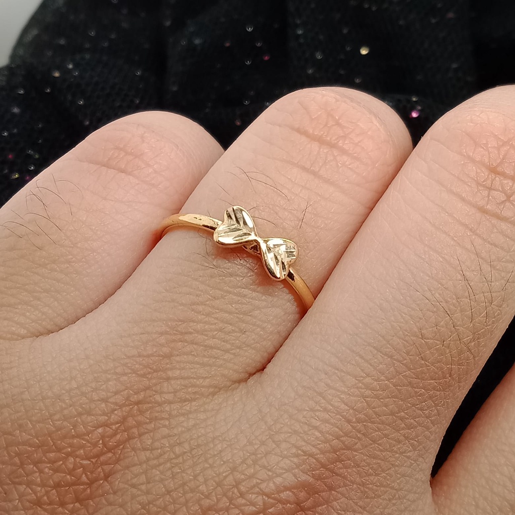 Cincin Emas 17K Kadar 750 Pita 0.5 Gr CMS000000005