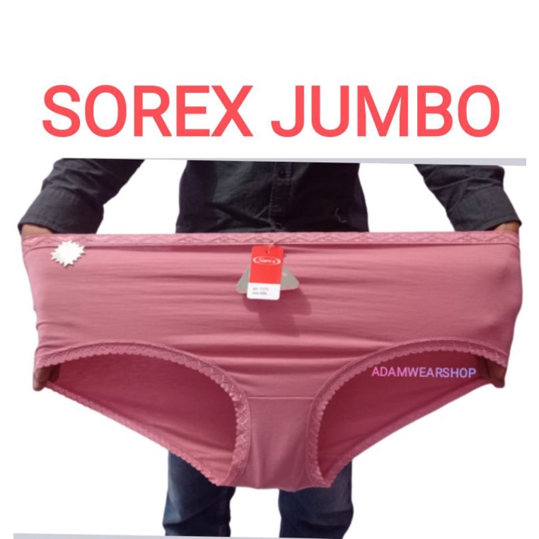 CELANA DALAM WANITA SOREX JUMBO BIG SIZE RENDA ART 1172