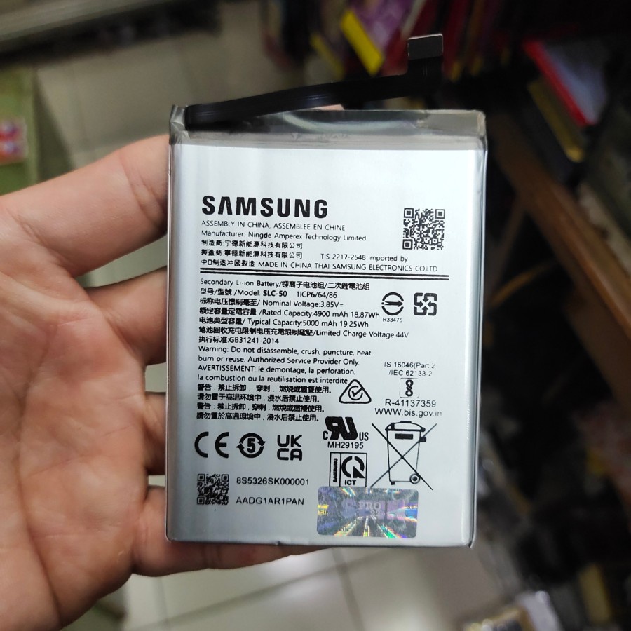 Baterai Samsung CORE 1 / I8262 / I8260 / B150AE / B150AC , A03 CORE / SLC-50 , C9 PRO / BC900ABE , A21S / A12 / A02 / M12 / A13 / A04S / BA217ABY BATTERY