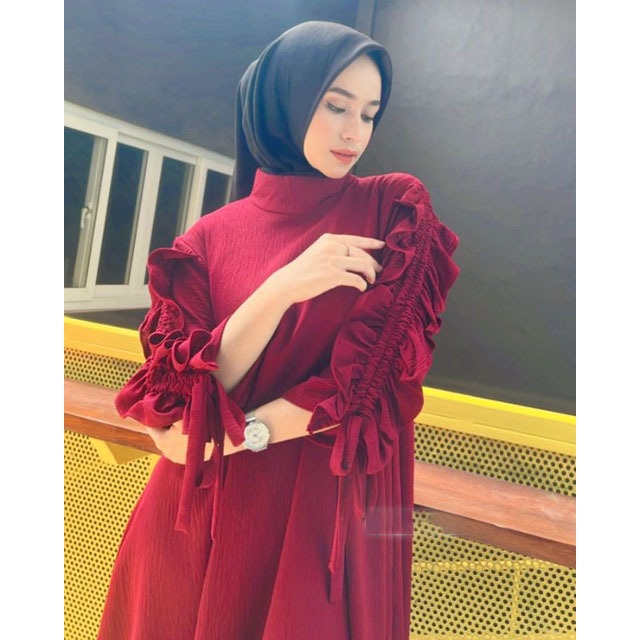 IL - Atasan Tunik Wanita Zora Rayon Premium / Pakaian Muslim Wanita Kekinian