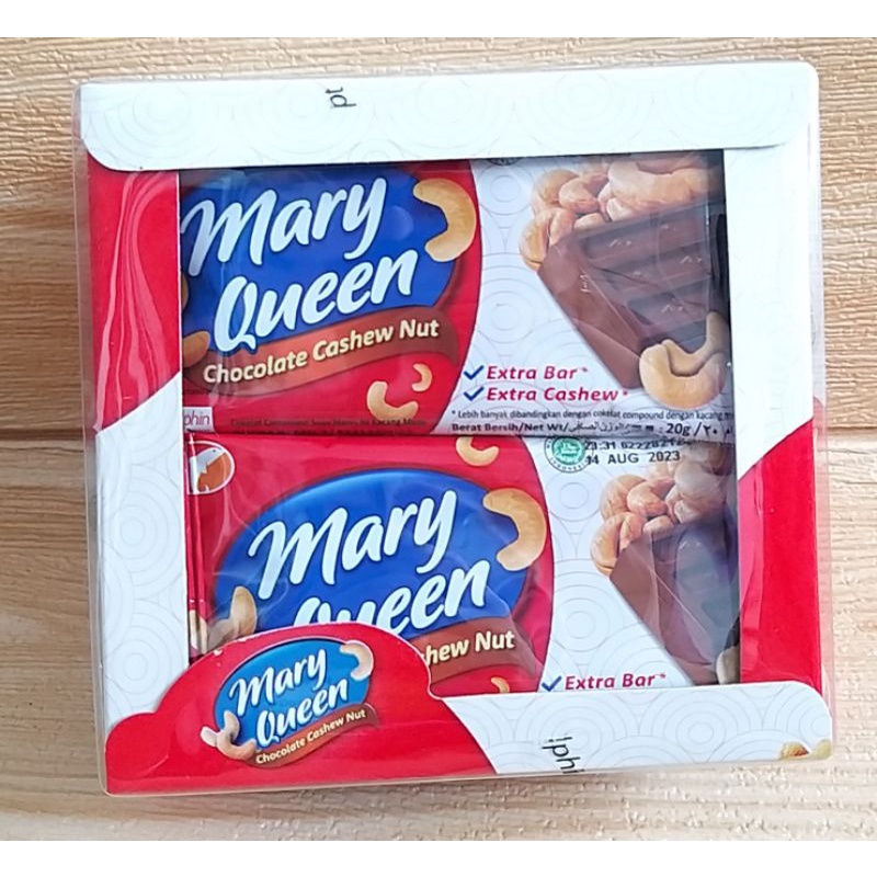 ✔MURAH Coklat Mede Mary Queen @20gr 1box isi 12pcs / Coklat Kacang Mede