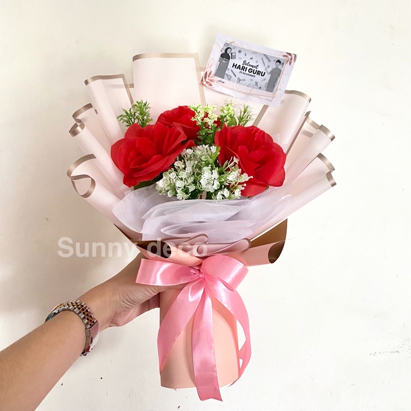 [Premium] Buket Bunga Flower Bouquet | bucket bunga rose - kado ulang tahun - kado valentine - buket ulang tahun - buket valentine - bunga rose - buket uang - buket wisuda - buket jakarta - buket bunga artificial - kado pacar - balerina ballerina bouquet