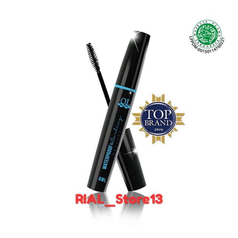 Ql Cosmetic Waterproof &amp; Curling Mascara - 8 ml Original