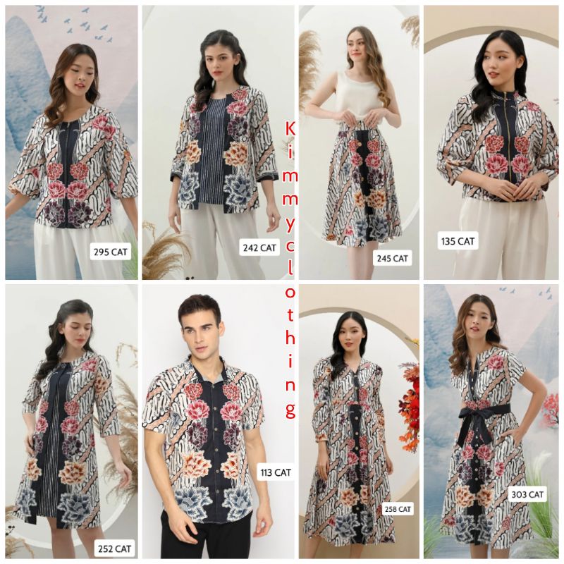 135 CAT-242 CAT-252 CAT-245 CAT-258 CAT-113 CAT-245 CAT-303 CAT-295 CAT-BATIK COUPLE-SERAGAN BATIK