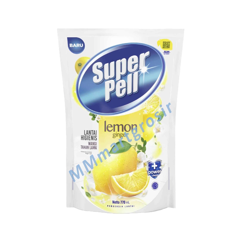 Super Pell / Pembersih Lantai / Disinfektan Lantai / Wangi Tahan Lama