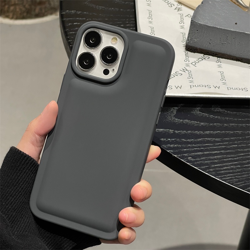 Soft Case Bahan Silikon Tahan Banting Untuk iPhone 14 Pro MAX 13 12 11 Pro MAX 14 Plus XS MAX