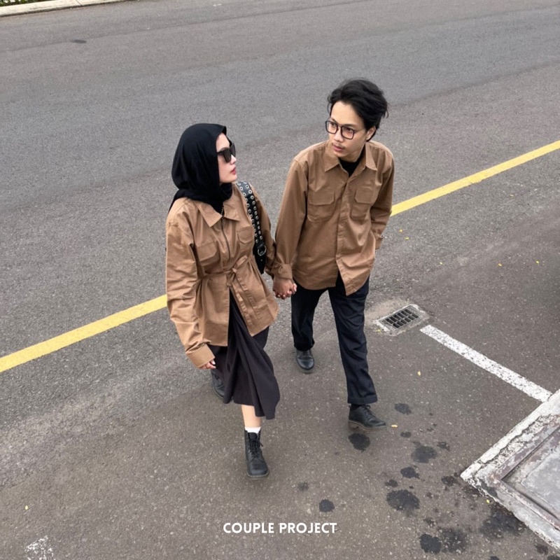 CLASSIC COUPLE SET BAJU COUPLE PASANGAN/ KEMEJA COUPLE PASANGAN BY COUPLE PROJECT