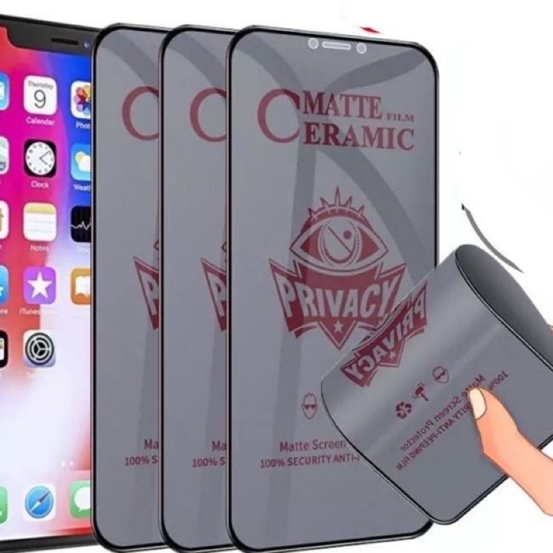 anti gores anti spy privacy matte ceramic infinix hot 12 play hot 20S hot 20i hot 20 play hot 30 hot 30i hot 9 play hot 10 play hot 11 play hot 10S hot 11S hot 8 note 30 pro note 11 note 12 note 7 note 8 smart 6 smart 5 smart 7 anti minyak fullayar