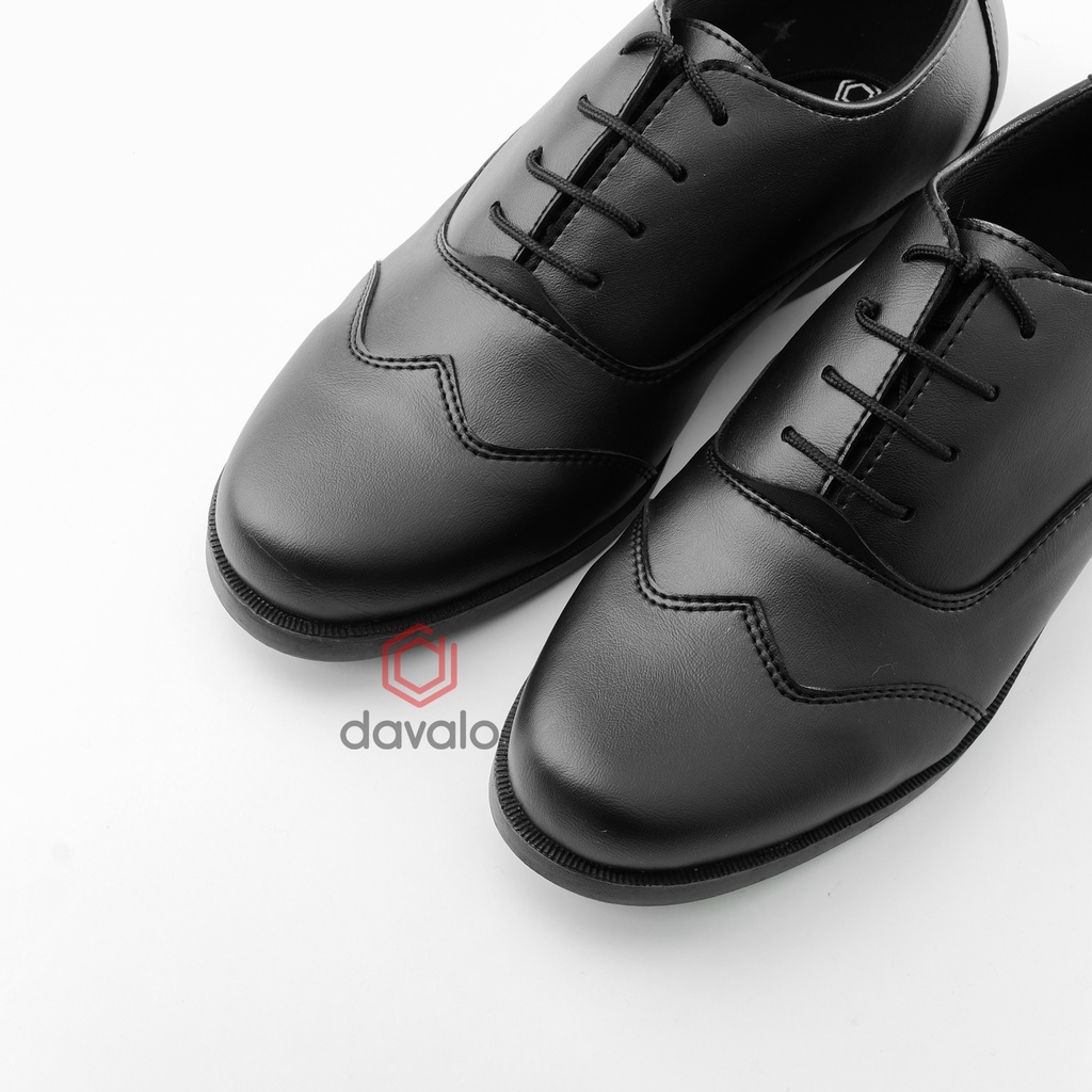 Sepatu Formal Casual Pria Sepatu Kerja Pria Casual Handmade Cibaduyut Hitam