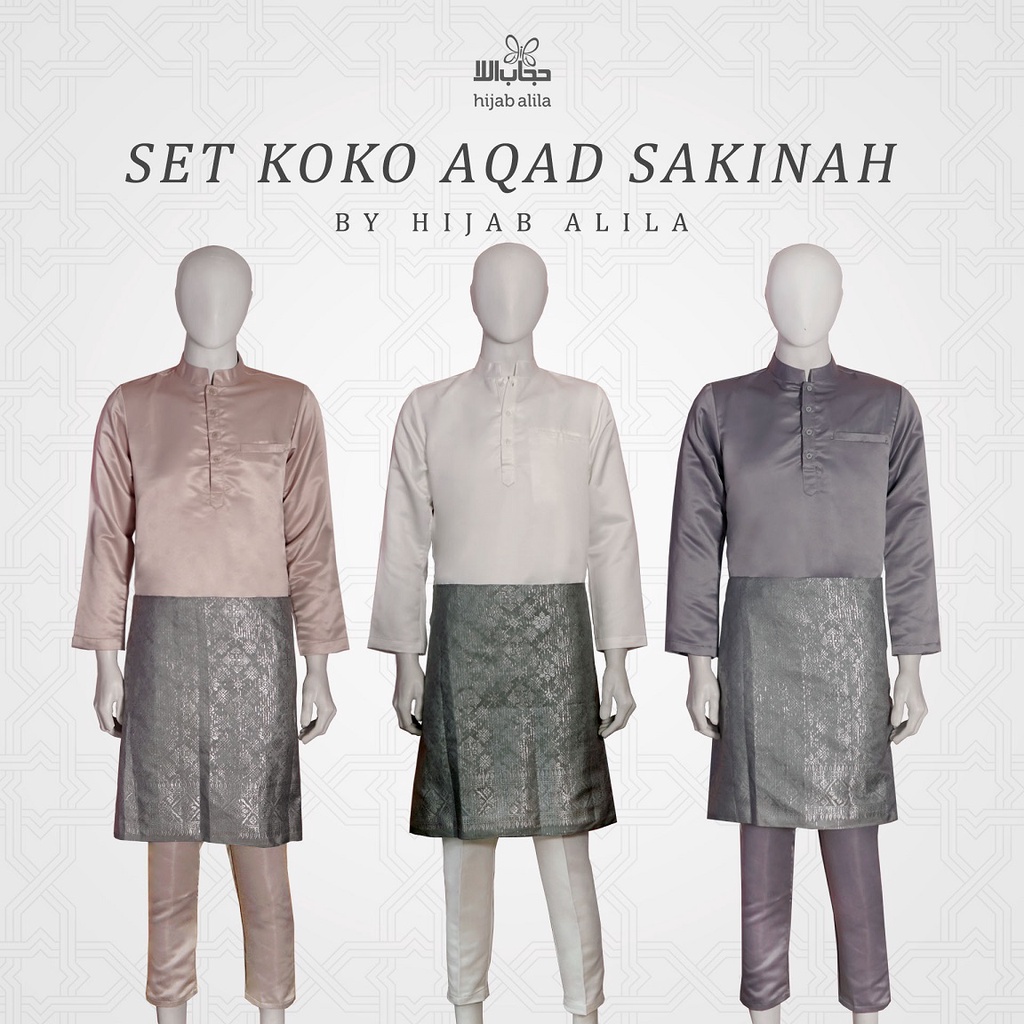 KOKO AKAD NIKAH HIJAB ALILA (ONLY KOKO)