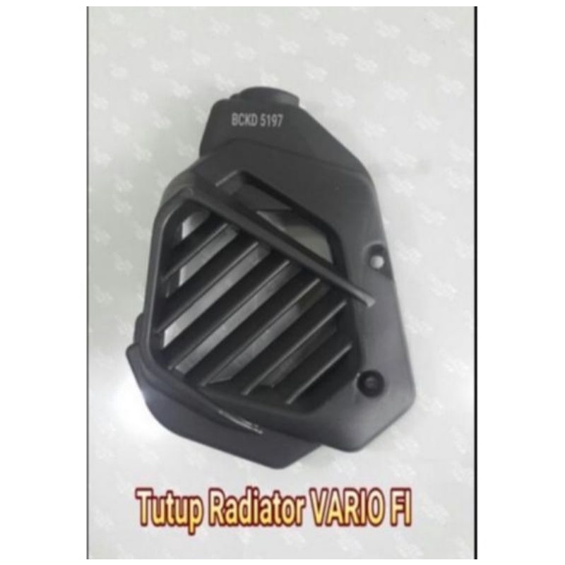 Tutup Pelindung Radiator Vario 125 Fi Hitam Kualitas Terbaik