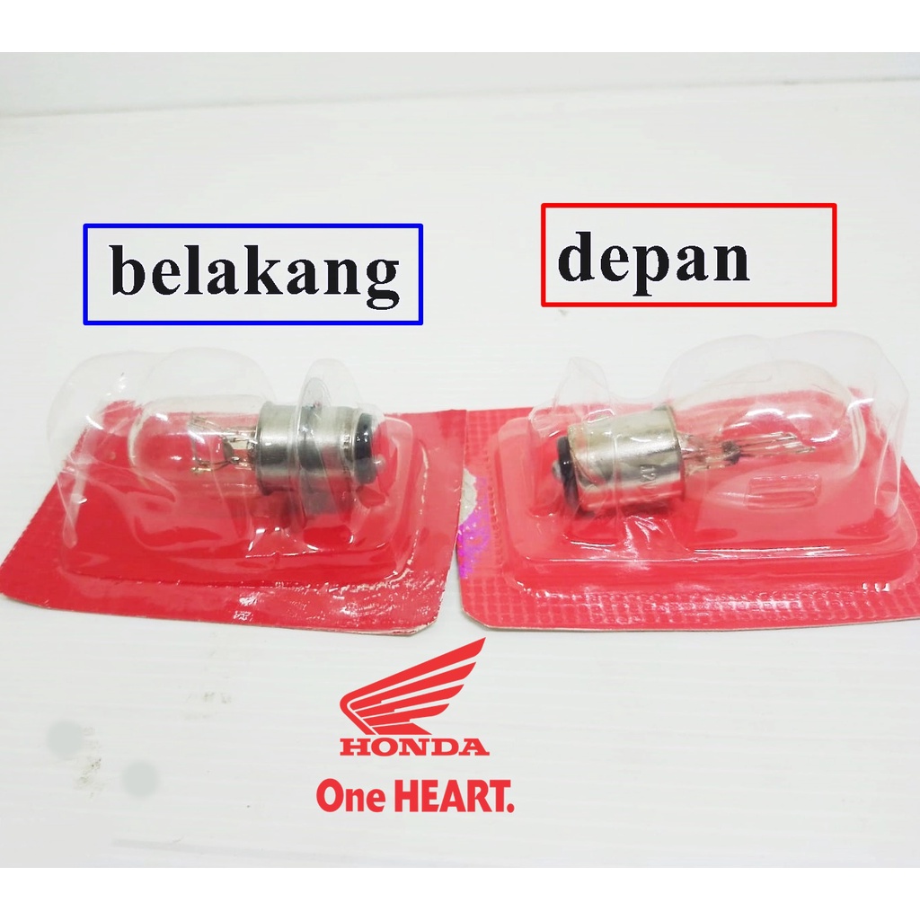 Bohlam Depan blekanag standar Honda/Lampu motor matic bebek Kualitas Ori