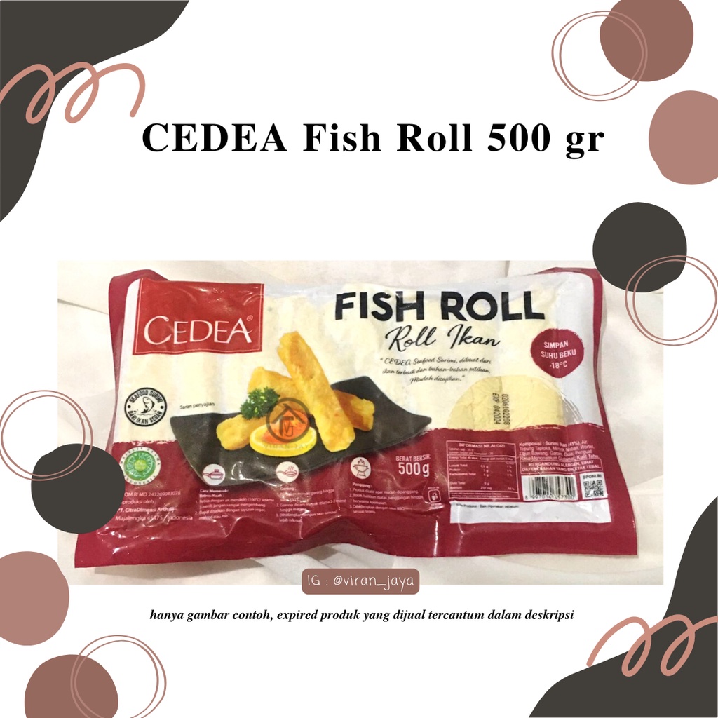 

Fish Roll Cedea 500 gr - Frozen Food