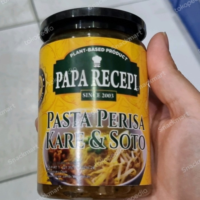 

Papa Recipe Perisa Kari & Soto Vegan 300gram