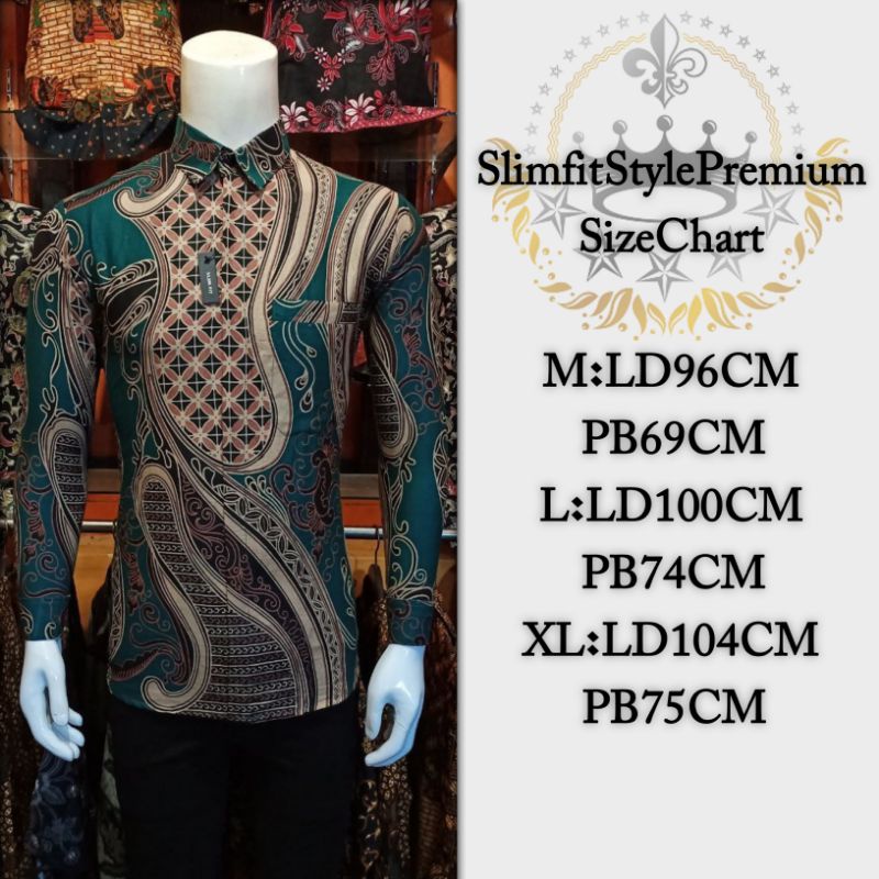 BATIK PREMIUM MOTIF TIDAK PASARAN MODEL SLIMFIT //terima reseller &amp; dropship