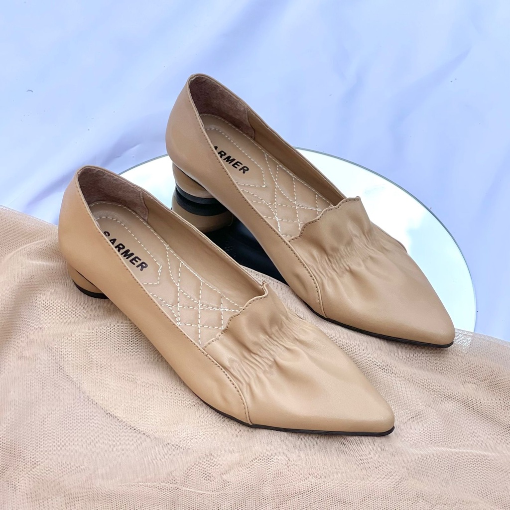 SARMER - CLAIRE HEELS 3CM NUDE