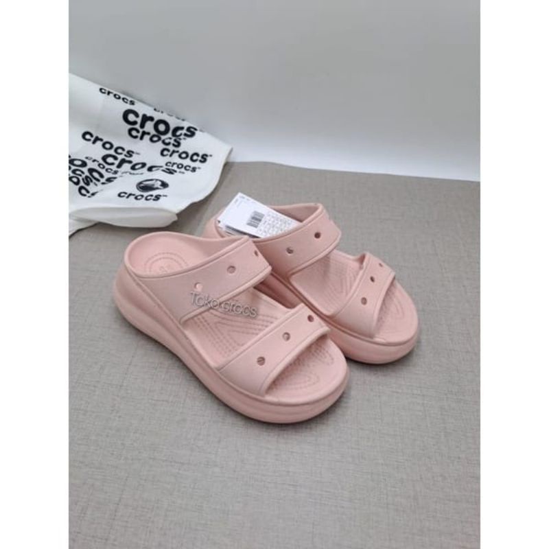 Crocs Bae Slide / Sandal Crocs Classic Crucs Sandal / Sandal Wanita Crocs crush sandal