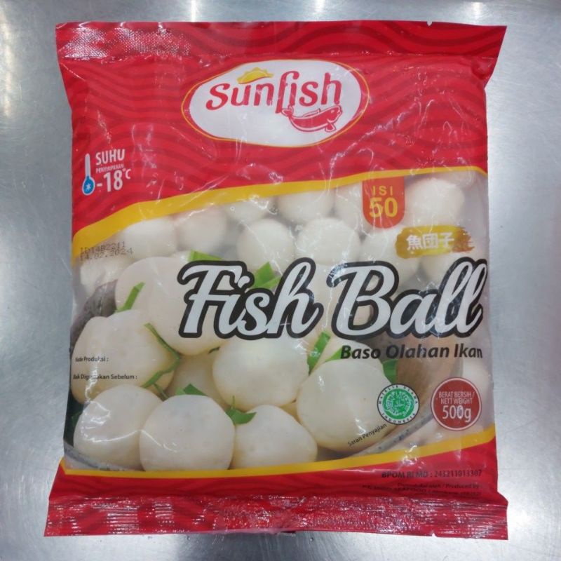 

SUNFISH BAKSO IKAN 500GRAM