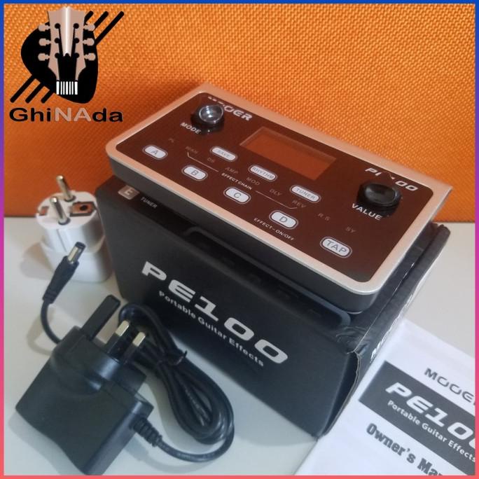 SALE MOOER PE-100 Multi Efek Prosesor PE100 Gitar Portable