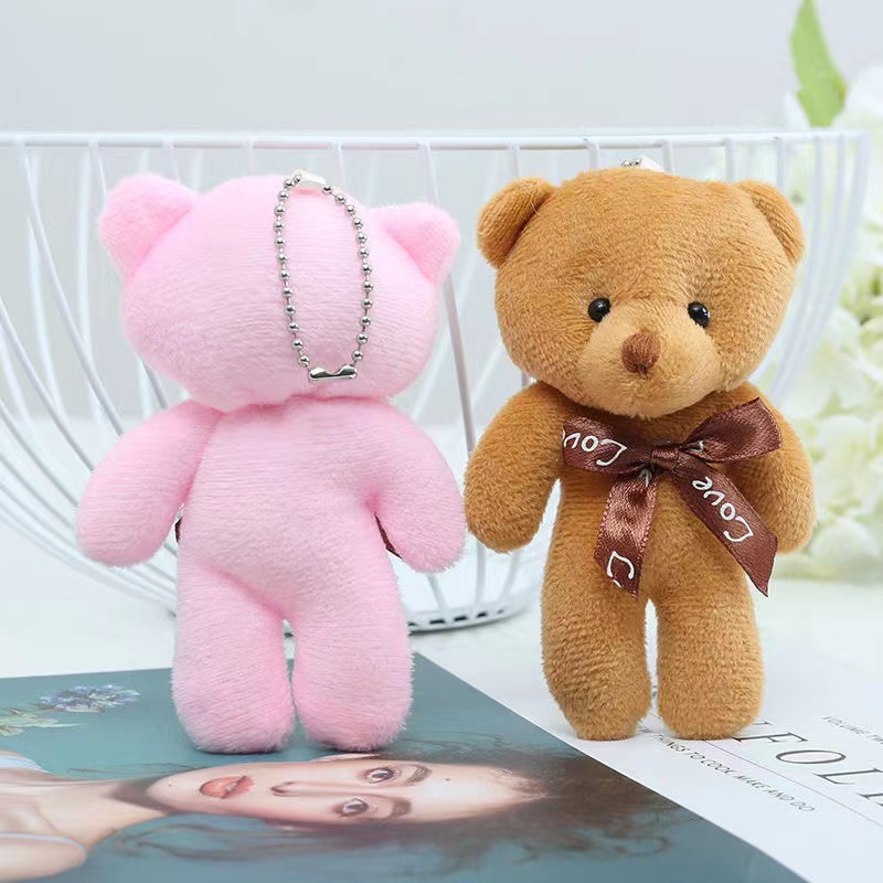 ASIN829 - N05 Mainan Boneka Beruang Mini / Liontin Boneka Beruang / Liontin Gantungan Kunci Hadiah Kecil