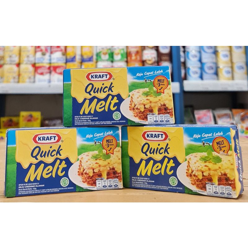 Jual 165g Kraft Quick Melt/Kraft Quick Melt/Keju Meleleh/Keju Melted ...