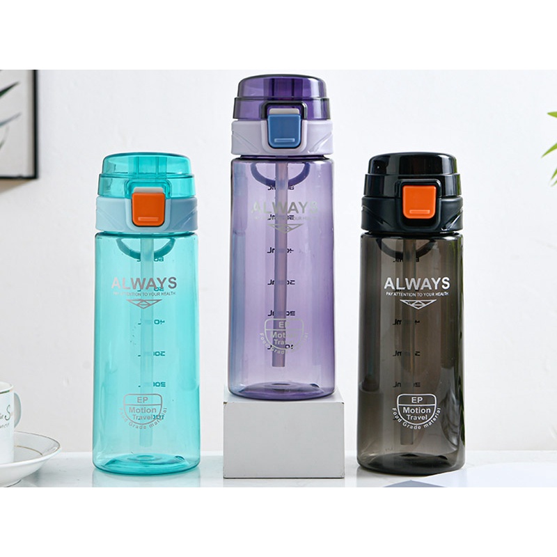 TOKO21GROSIR -- BOTOL MINUM SPORT 600 ml BOTOL MINUM ALWAYS KODE ZY 1835