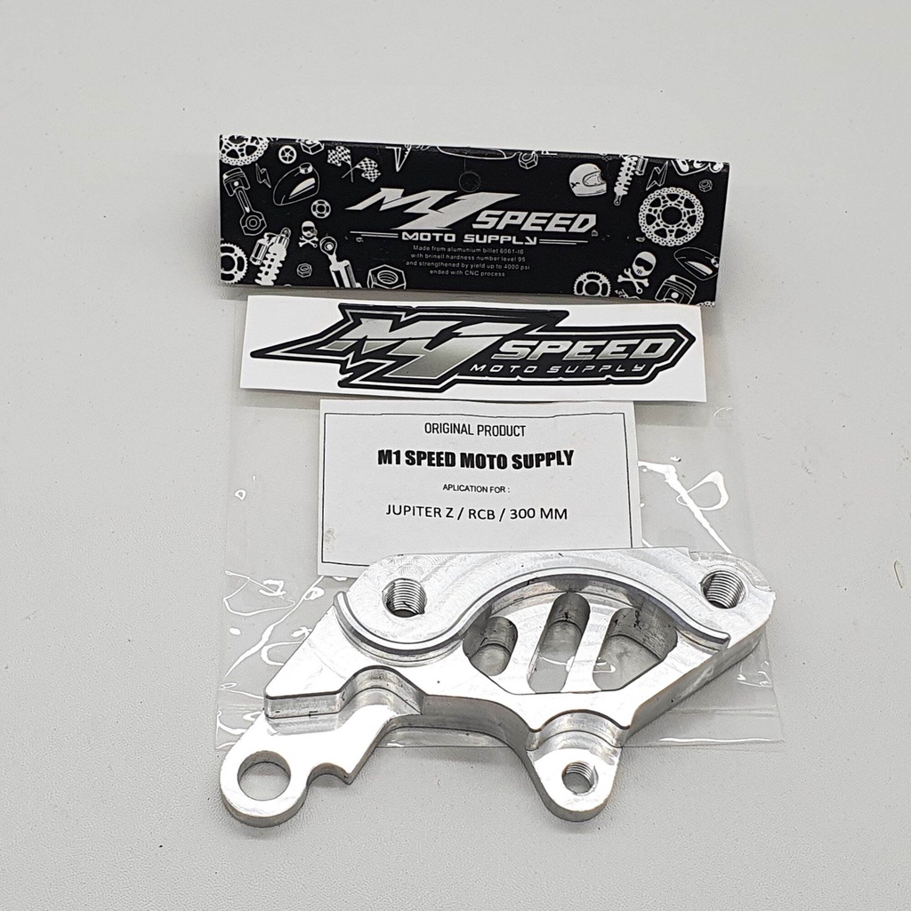 dudukan Breket kaliper cnc nissin samurai rcb pnp F1ZR jupiter z fiz r disc 300