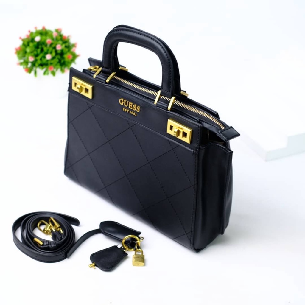 [7.7 Boombastis Sale⚡] - TAS WANITA IMPORT BRANDED GS HANDLE SLING BAG GS208 PREMIUM