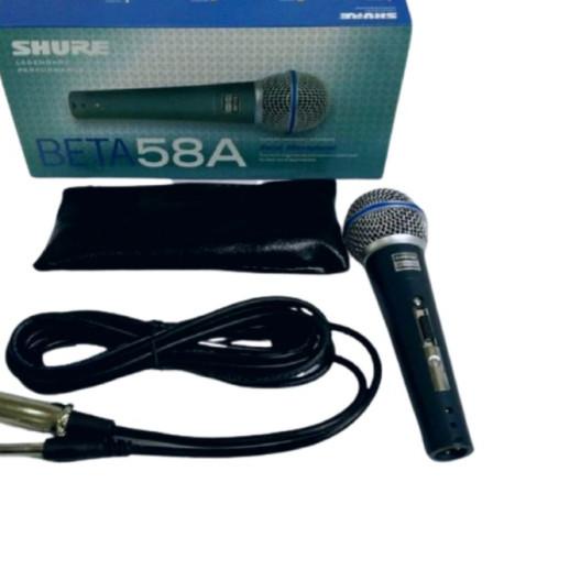 MIC SHURE 58A- MIC SHURE BETA 58A-MIC KABEL SHURE BETA 58A