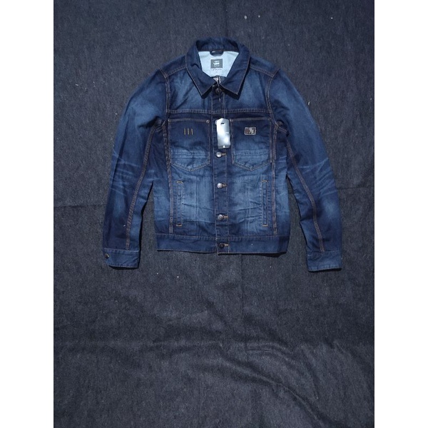G STAR RAW TRUCKER JACKET PRELOVED PRIA