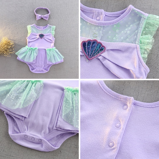 DRESS ANAK PEREMPUAN COSPLAY BAJU KOSTUM GAUN PRINCESS BALLET TUTU FREE BANDO DBC