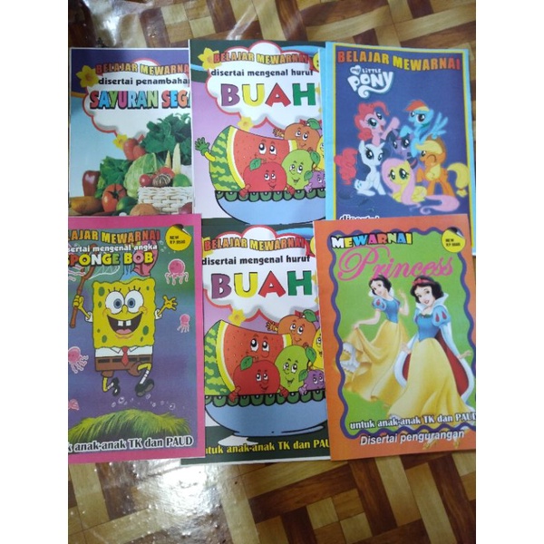 

buku mewarnai untuk anak anak paud-tk-sd